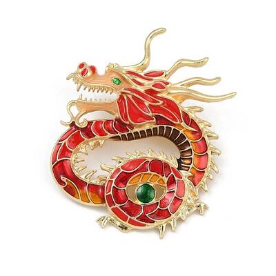 Dragon Enamel Pins