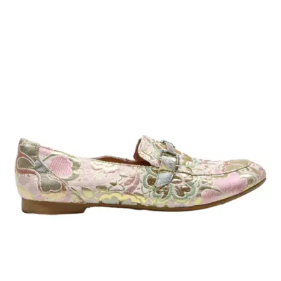 MARCO TOZZR Loafer Shoes Beige Synthetic Womens UK 5