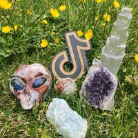 Gemstone Decor Sale 1pc - Natural Crystal Display Closeout  Pick your Own natural crystal