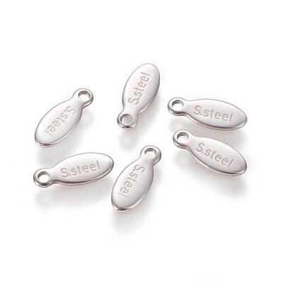 Non-Tarnish 304 Stainless Steel Charms