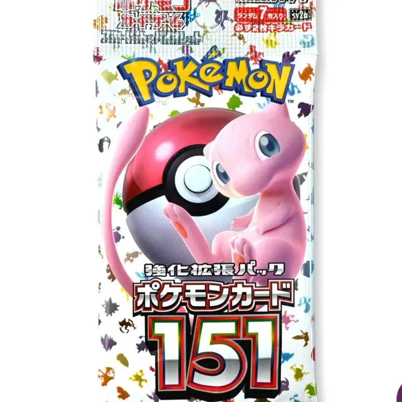 Pokemon Japanese 151 Booster Pack (1) pokémon tradingcardgame