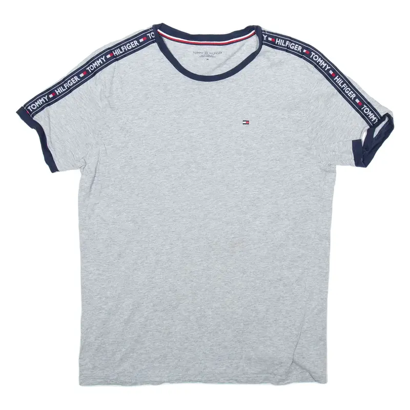 TOMMY HILFIGER Mens T-Shirt Grey M