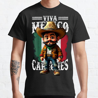 HAGBDH Men's Cotton Graphic Tshirt Tee with Mexican Cowboy Meme Shirts,men Gifts, Summer Fathersdaygift Fashion Shirt Relaxed...
