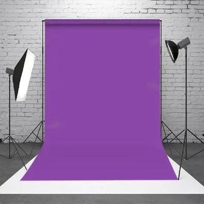 Violet Purple Video Studio Solid Photo Backdrop - Aperturee