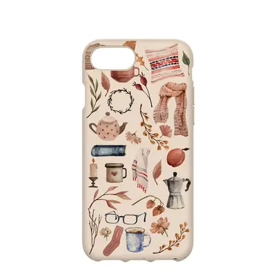 Seashell Creature Comforts iPhone 6/6s/7/8/SE Case
