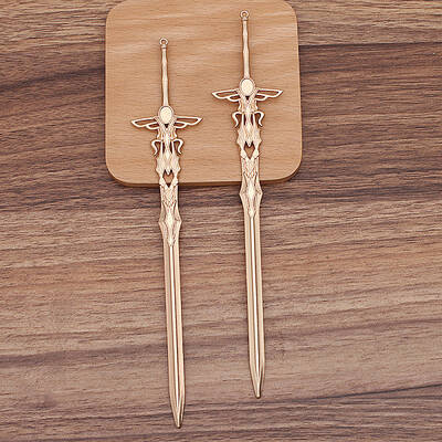 Alloy Sword Hair Sticks