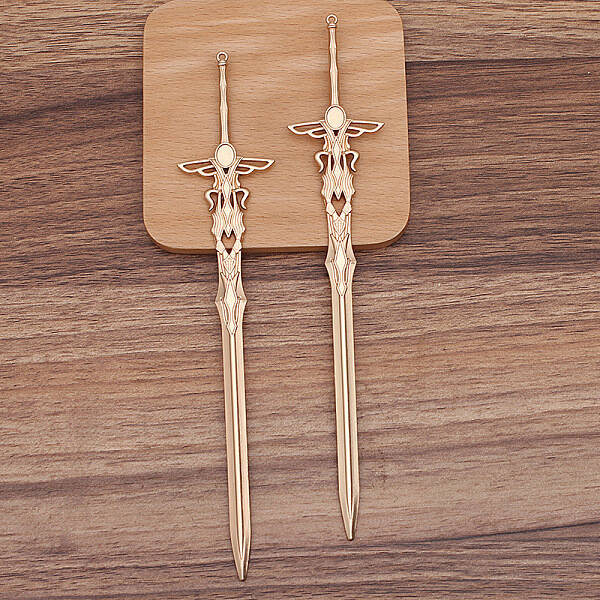Alloy Sword Hair Sticks