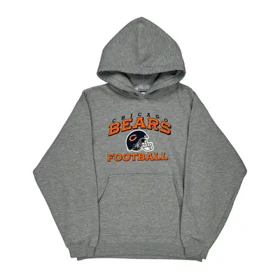 Chicago Bears Reebok Nfl Hoodie - Medium Grey Cotton Blend