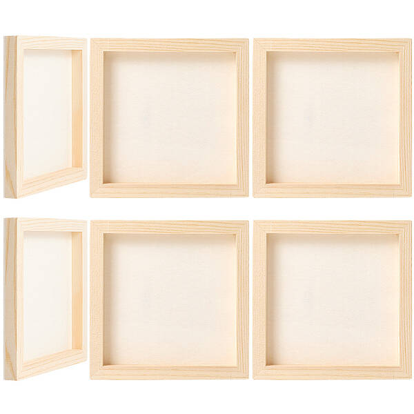DIY Children Wood Decoration Clay Picture Frame