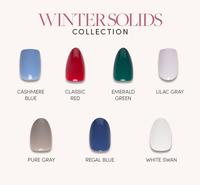 Glamnetic Winter Solids Press On Nails Collection - Winter Opulence - Nail Glue & Remover