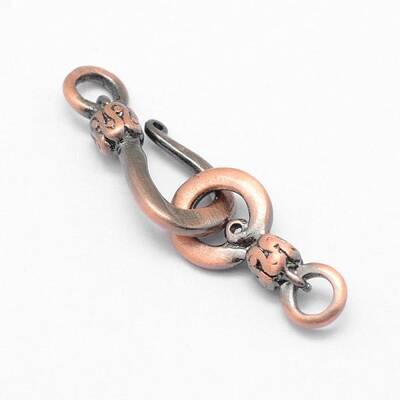 Brass S Hook Clasps