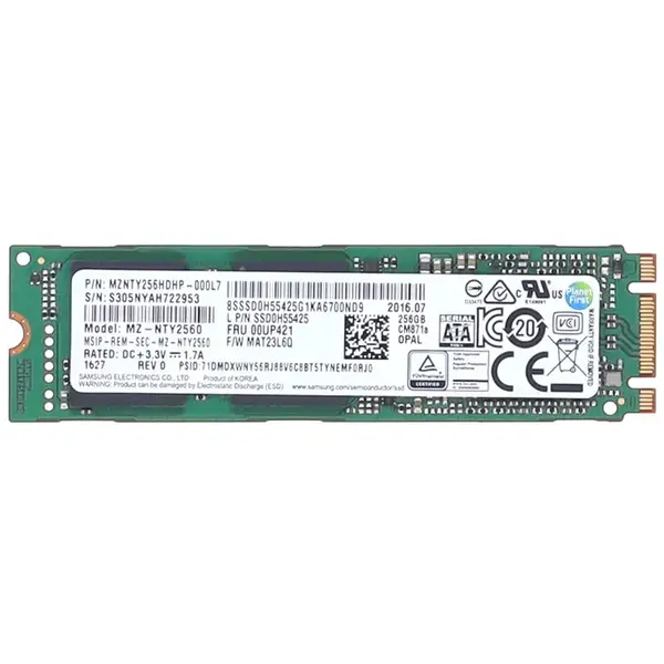 MZNTY256HDHP-000L7 Samsung CM871a Series 256GB Triple-Level Cell SATA 6Gb/s M.2 2280 Solid State Drive