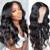 Wear It and Go Glueless Wig Pre Cut HD Lace Lace Wig 180% Density Body Wave Adjustable Straps Pre-Plucked Wig Soft And Afford...