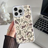 Camo Pattern Shockproof Phone Case for iPhone 16 Pro Max/15/14/13/12 Pro Max Plus phone case Protecitved Cover Affordable Ant...