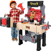 Kids Tool Bench - Power Tools Workshop-Kids Workbench, 65 Pcs Realistic Toy Tools with Electronic Toy Drill, Gift for Boys & ...