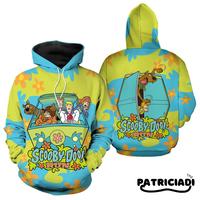 Unisex Scooby Doo and Shaggy Hoodie3D, All Over Print Hoodie, Stylish Streetwear, Unique Graphic Hoodie, Comfortable Fit, Vib...