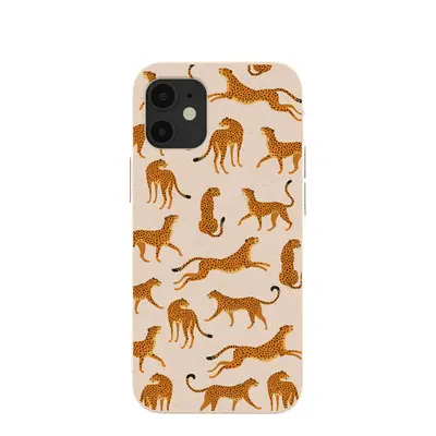 Seashell Wild Cats iPhone 12 Mini Case