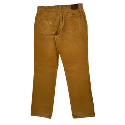 Ralph Lauren Cord Trousers - 36? Waist Brown Cotton