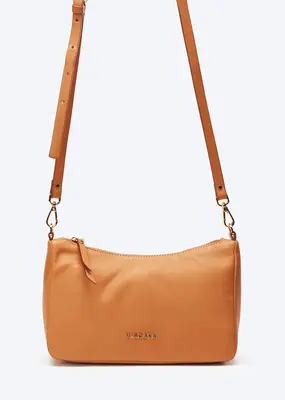 Nice Leather Crossed Body Handbag | Color: Whiskey Brown