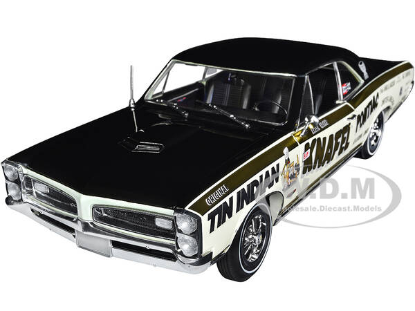 1966 Pontiac GTO Black and Cream with Gold Stripes \