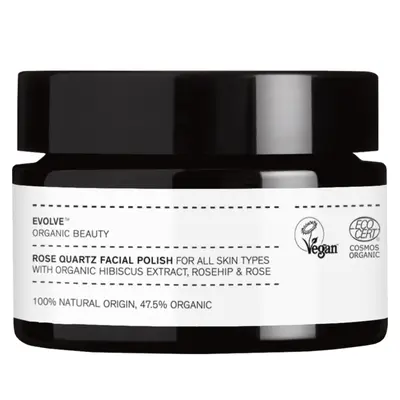 Evolve organic beauty Rose Quartz Face Polish 30ml