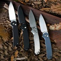 CJRB Pyrite Camping and Hiking Knife AR-RPM9 Blade and Stainless Steel Hand EDC Pocket Knife for Everyday Carry and FathersDa...