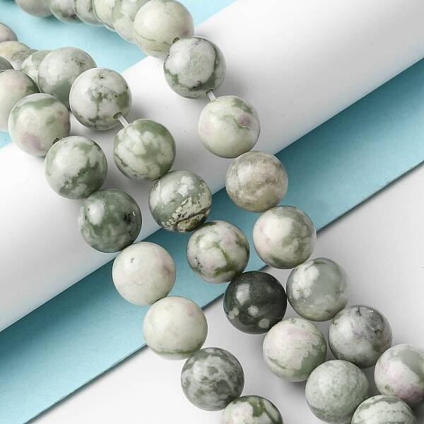 Natural Peace Jade Beads Strands