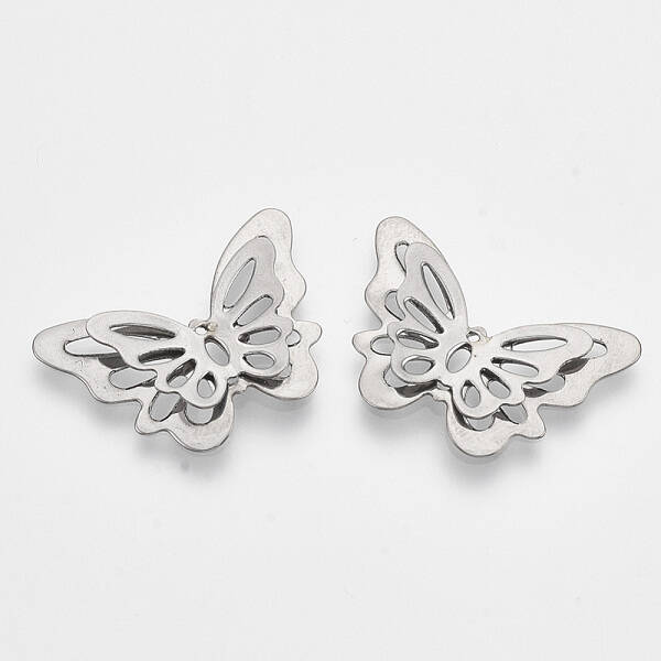Tarnish Resistant 201 Stainless Steel 3D Pendants