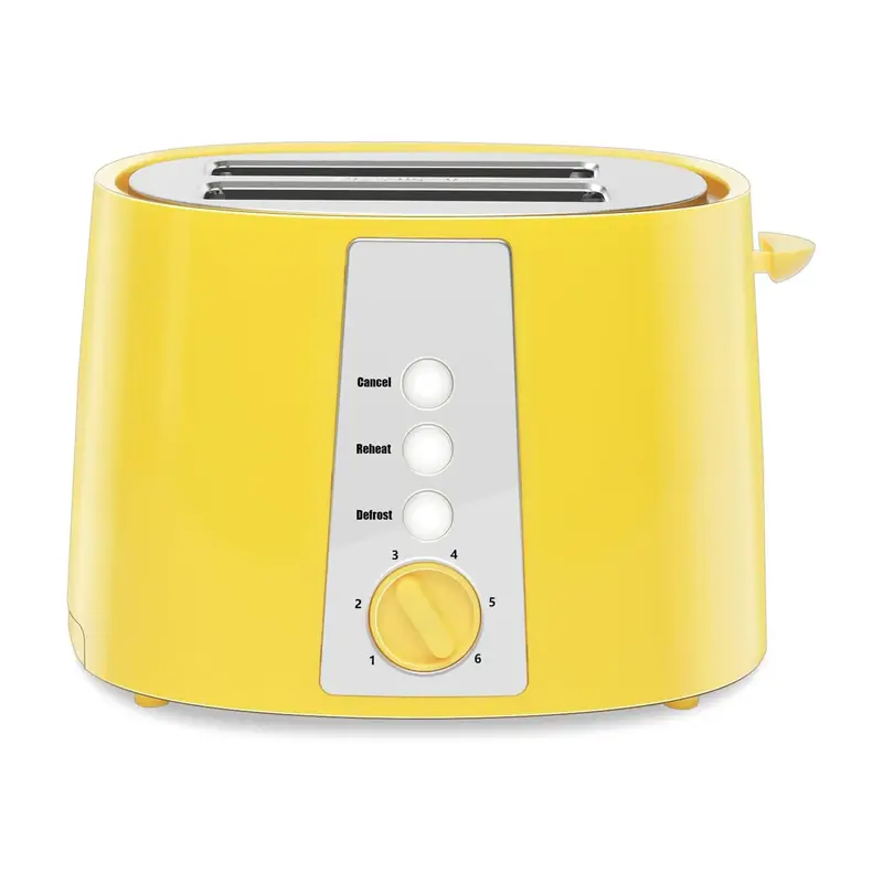 Toaster 2 Slice, Extra Wide Slot Toaster, 6 Shade Settings, Bread Toaster with Cancel, Defrost, Reheat Function, Extra Wide S...