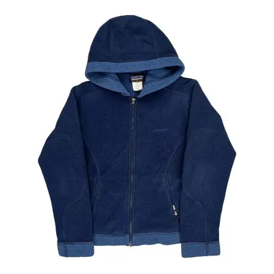 Synchilla Patagonia Fleece Jacket - Medium Blue Polyester
