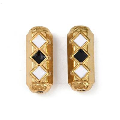 304 Stainless Steel Enamel Beads
