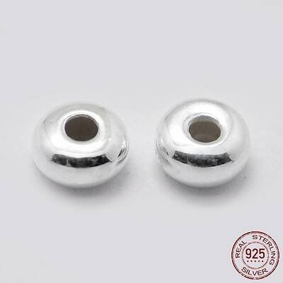 925 Sterling Silver Spacer Beads