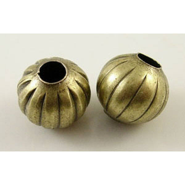 Iron Corrugated Beads