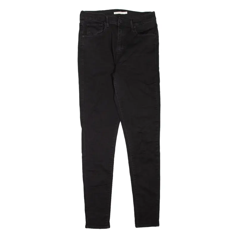 LEVI'S High Rise Womens Jeans Black Slim Skinny W31 L32