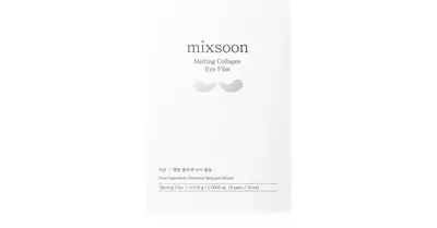 mixsoon Melting Collagen Film maschera illuminating fabric face mask for the eye contour