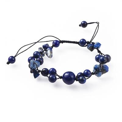 Adjustable Nylon Cord Braided Bead Bracelets