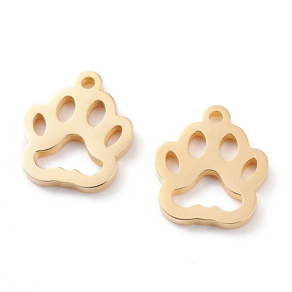 Ion Plating(IP) 304 Stainless Steel Pet Charms