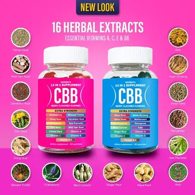 Combo Pack - Lifestyle Aid - Women’s Support Supplement - Berry Flavored - Essential Herbs - Multivitamins