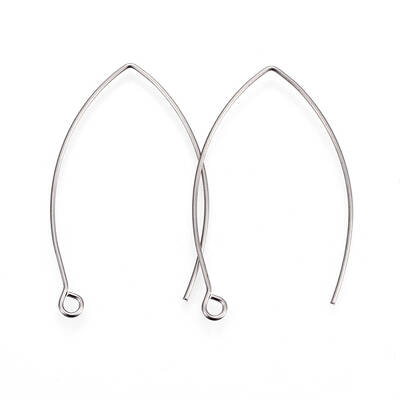 Tarnish Resistant 304 Stainless Steel Earring Hooks