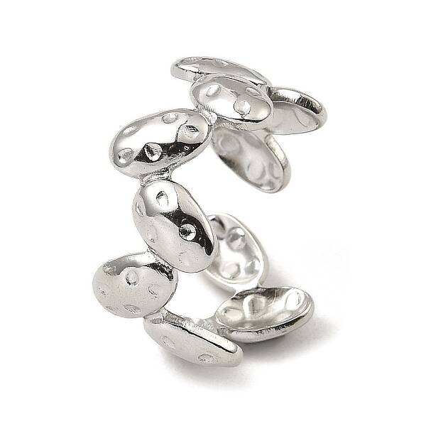 Non-Tarnish 304 Stainless Steel Open Cuff Rings