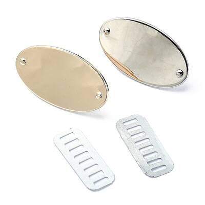 (Defective Closeout Sale: Scratched) Zinc Alloy Bag Decorative Clasps