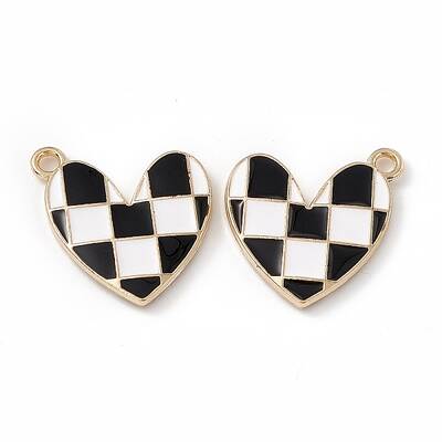 Alloy Enamel Pendants
