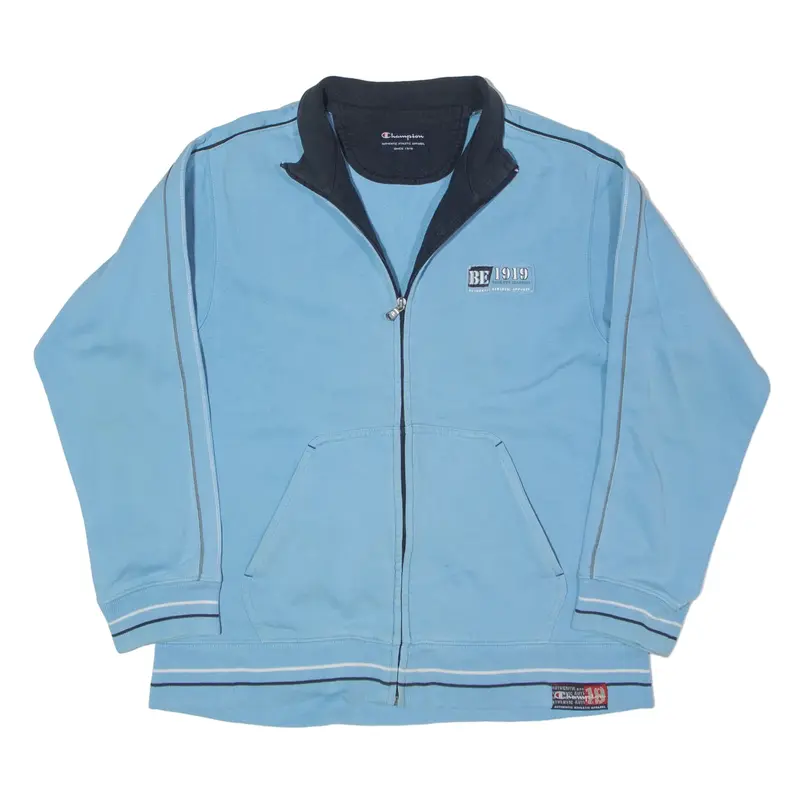 CHAMPION Track Jacket Blue Womens L