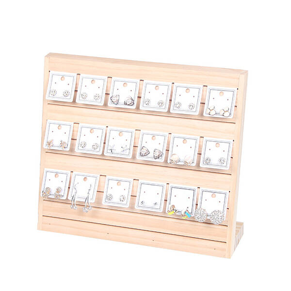 Wood Earring Display Stands