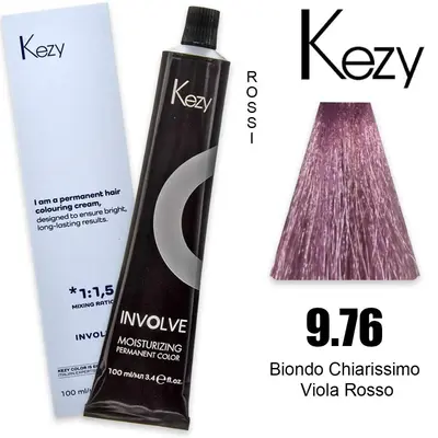 Kezy Involve Color 100 Ml Biondo Chiarissimo Viola Rosso 9.76