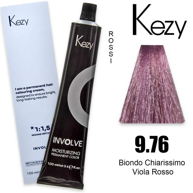Kezy Involve Color 100 Ml Biondo Chiarissimo Viola Rosso 9.76