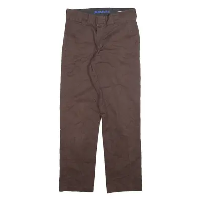 DICKIES Mens Trousers Grey Regular Straight W28 L30