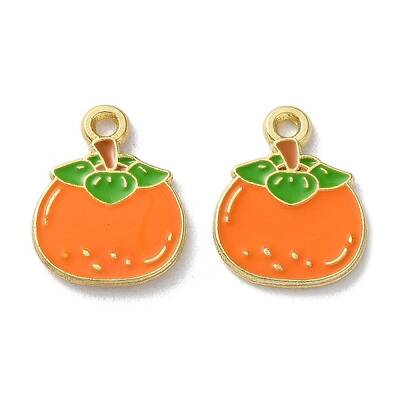 Fruit Alloy Enamel Charms