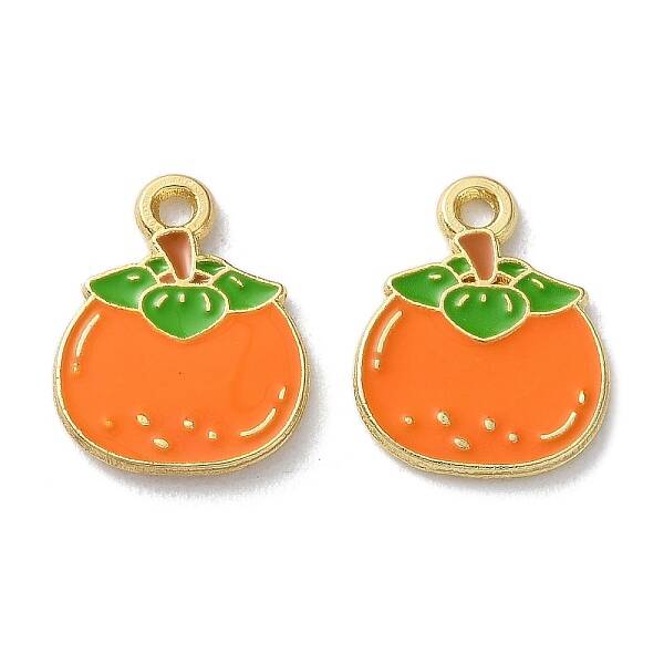 Fruit Alloy Enamel Charms