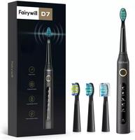Fairywill Electric Toothbrush for Adults and Kids, Rechargeable Whitening, 4-6 Brush Heads, 40000 VPM Ultra Cleaning, Smart T...